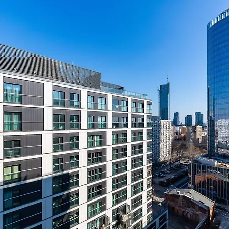 Lux Skyline Mennica With Parking And Ac By Renters Prestige Apartamento