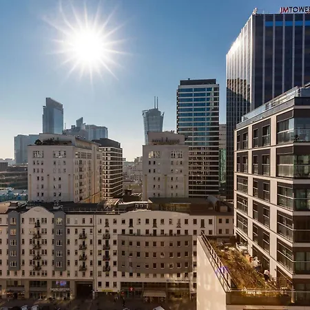 Lux Skyline Mennica With Parking And Ac By Renters Prestige ורשה