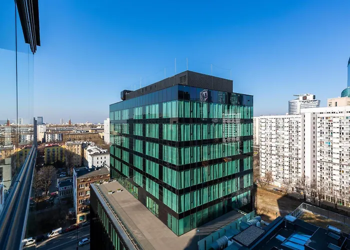 Lux Skyline Mennica With Parking And Ac By Renters Prestige * Varšava