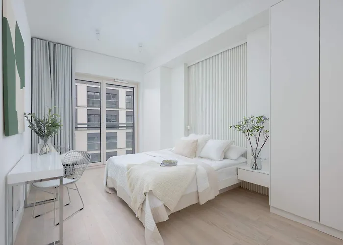 Apartmán Lux Skyline Mennica With Parking And Ac By Renters Prestige Varšava