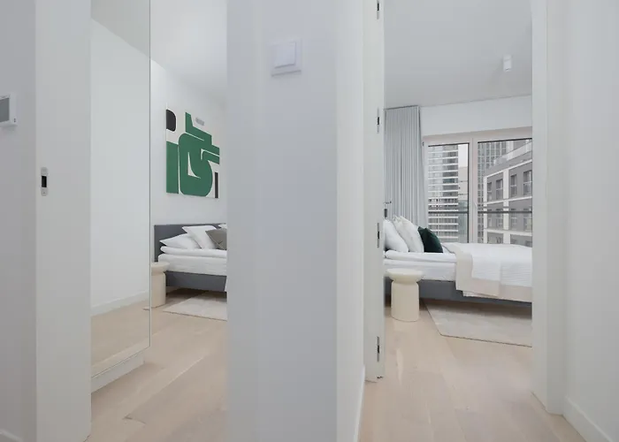 Lux Skyline Mennica With Parking And Ac By Renters Prestige